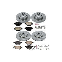 Power Stop KOE5803 Autospecialty - 1-Click Daily Driver Brake Kits (Front And Rear) for 2012-2015 Volkswagen Passat product image