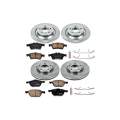 Power Stop KOE5804 Autospecialty - 1-Click Daily Driver Brake Kits (Front And Rear) for 2008-2015 Mazda 5 product image