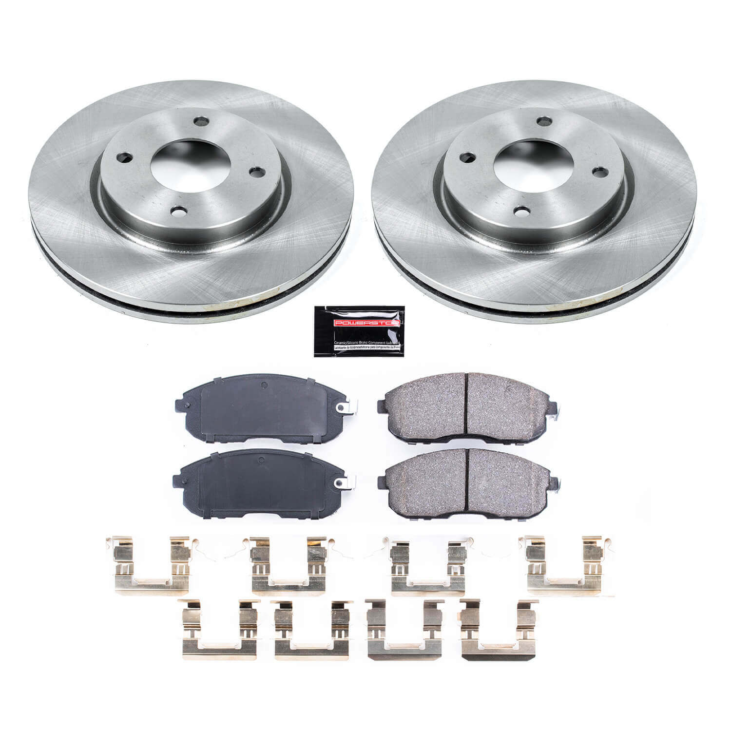 Power Stop KOE5817 Autospecialty - 1-Click Daily Driver Brake Kits (Front) for 2007-2014 Nissan Cube product image