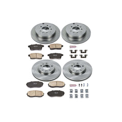 Power Stop KOE5829 Autospecialty - 1-Click Daily Driver Brake Kits (Front And Rear) for 2007-2012 Mazda CX-7 product image