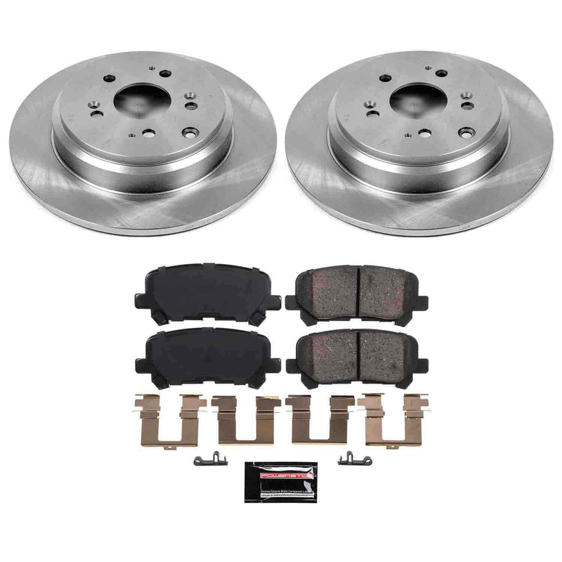 Power Stop KOE5839 Autospecialty - 1-Click Daily Driver Brake Kits (Rear) for 2012-2015 Honda Pilot product image