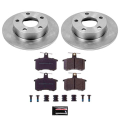 Power Stop KOE584 Autospecialty - 1-Click Daily Driver Brake Kits (Rear) for 1996-2001 Audi A4 Quattro product image