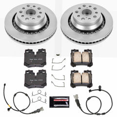 Power Stop KOE5841 Autospecialty 1-Click Daily Driver Rear Brake Kit for 2010-2012 Lexus LS460 Base, L All Wheel Drive, Rear Wheel Drive product image