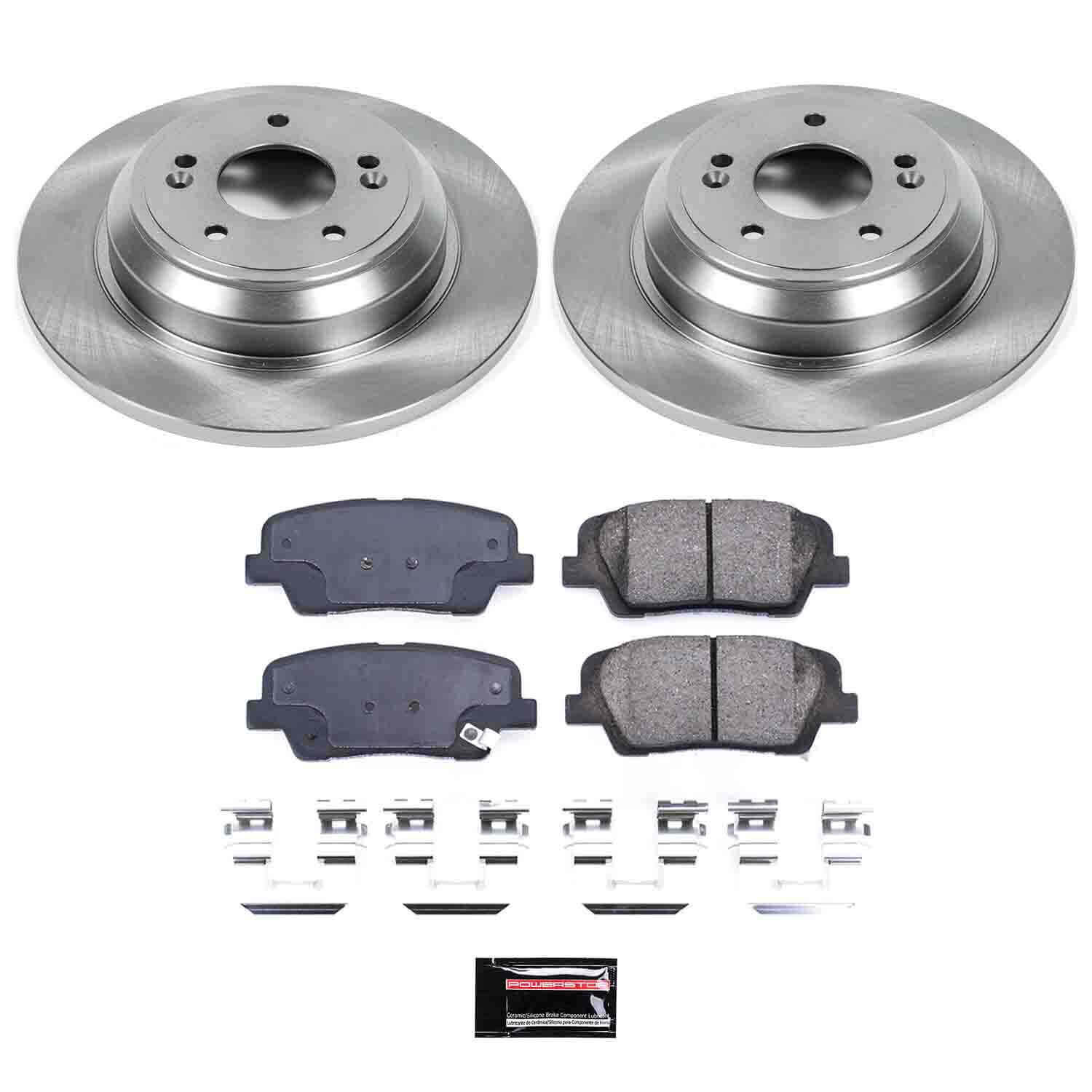 Power Stop KOE5847 Autospecialty - 1-Click Daily Driver Brake Kits (Rear) for 2009-2023 Genesis G70 product image