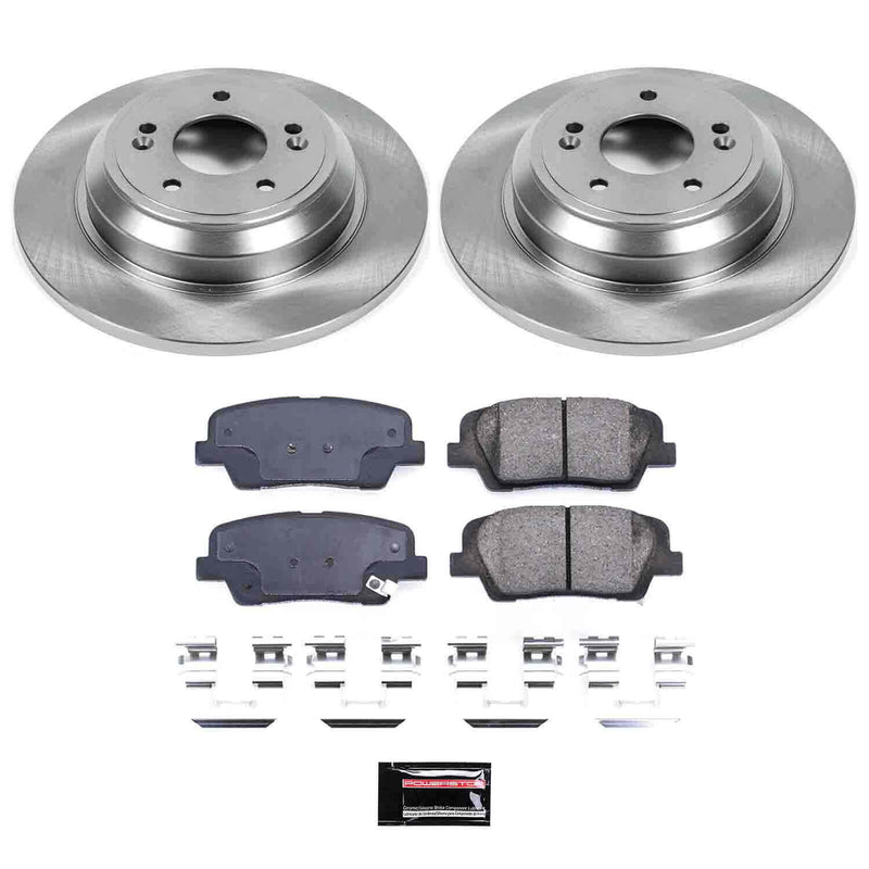 Power Stop KOE5847 Autospecialty - 1-Click Daily Driver Brake Kits (Rear) for 2009-2023 Genesis G70 product image