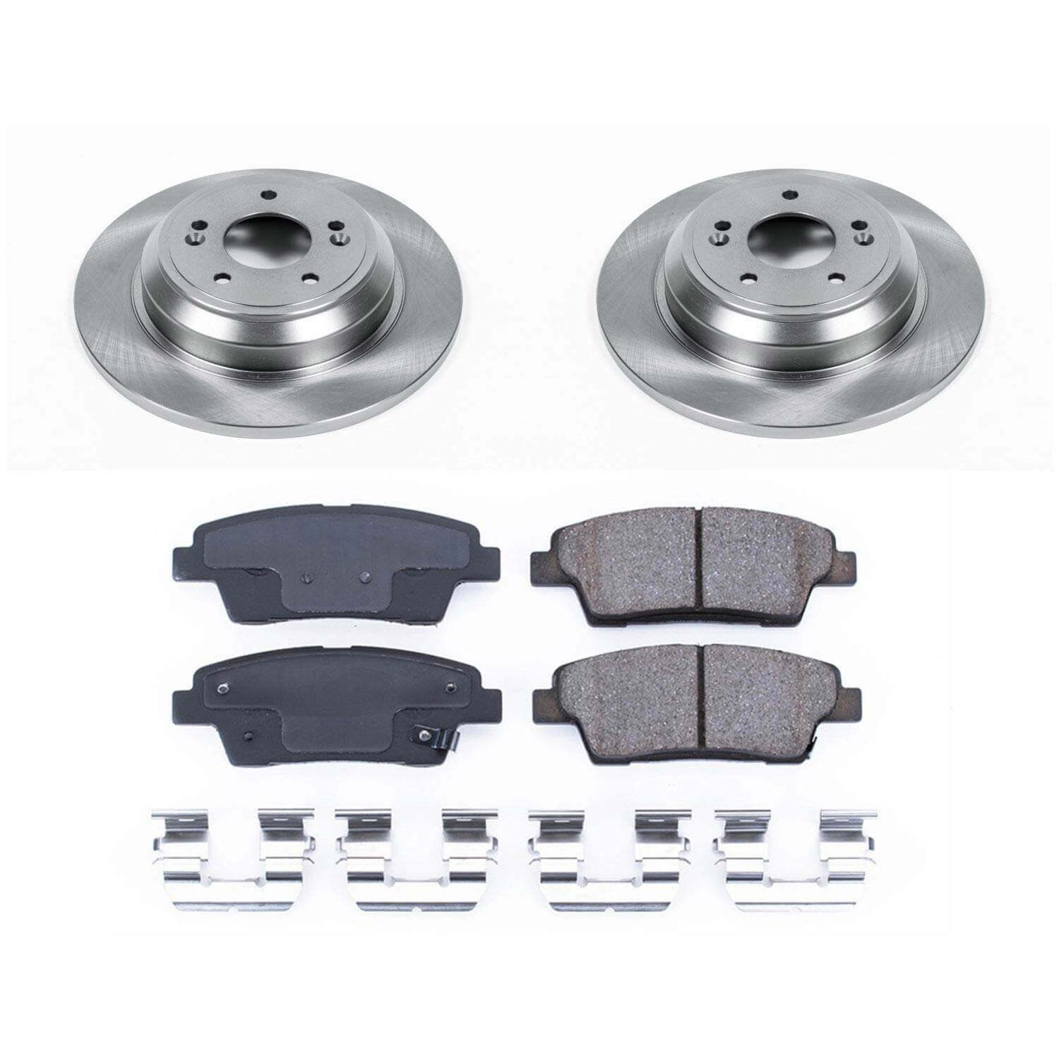 Power Stop KOE5848 Autospecialty - 1-Click Daily Driver Brake Kits (Rear) for 2010-2020 Genesis G80 product image