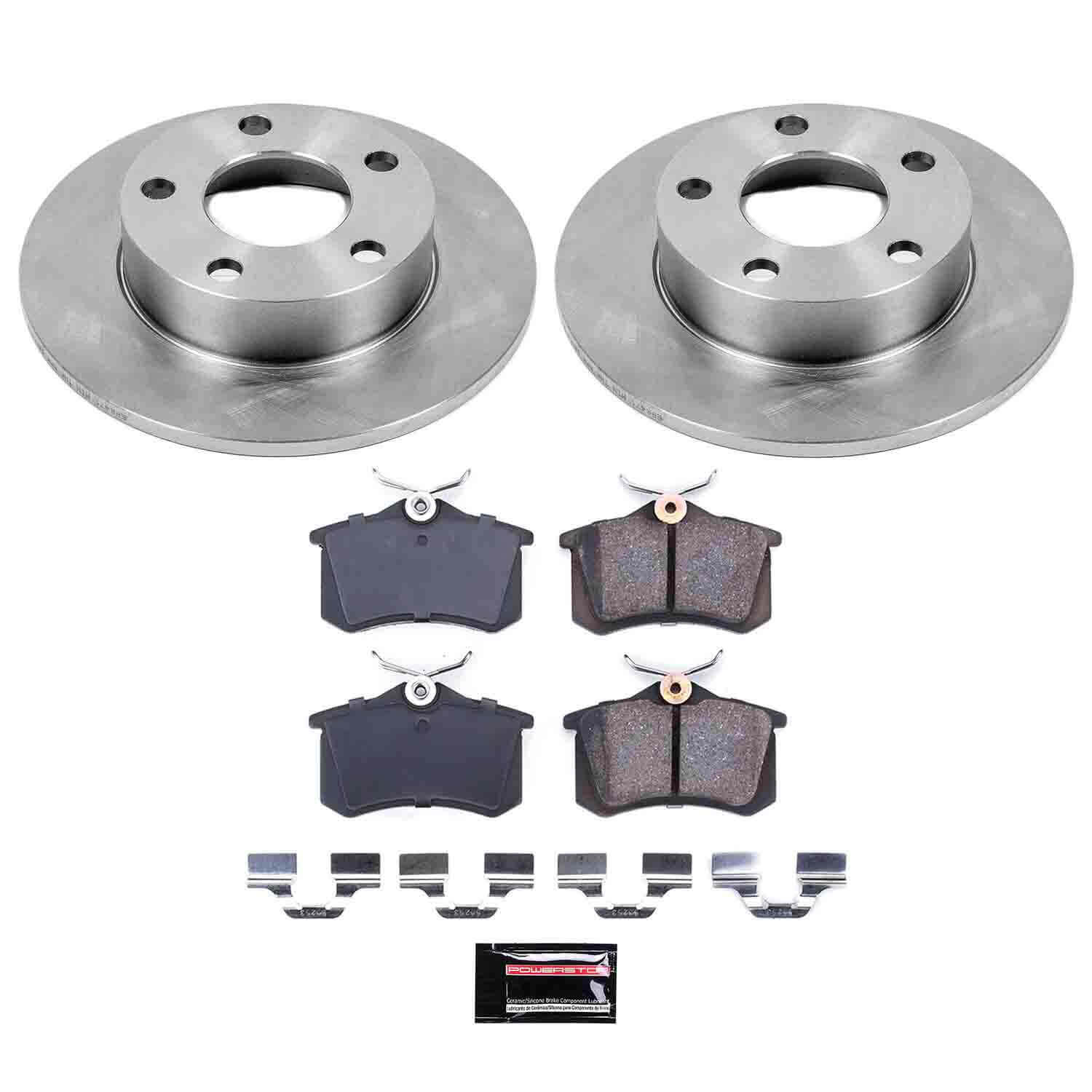 Power Stop KOE585 Autospecialty - 1-Click Daily Driver Brake Kits (Rear) for 1999-2005 Volkswagen Passat product image