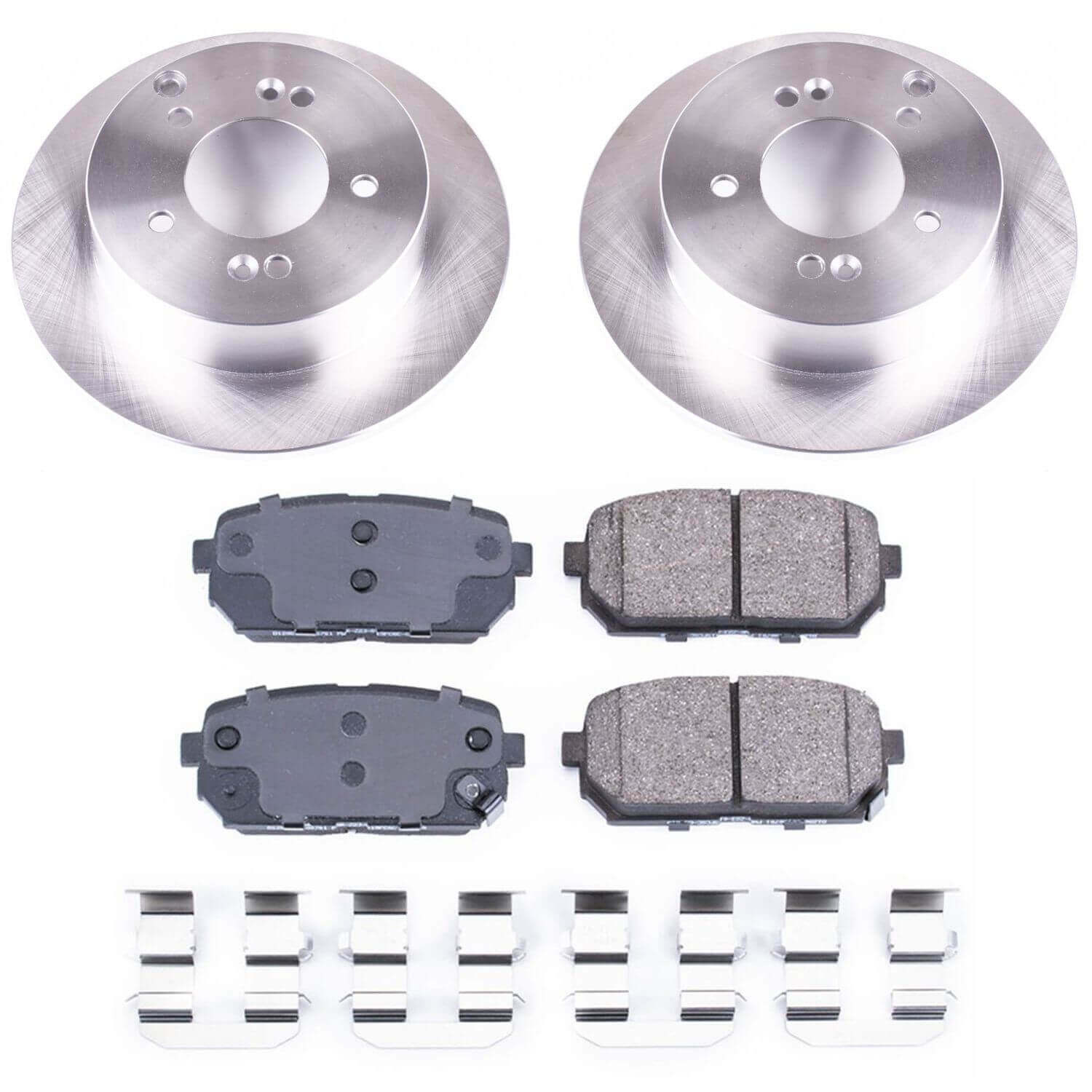 Power Stop KOE5853 Autospecialty 1-Click Daily Driver Rear Brake Kit for 2007-2010 Kia Rondo product image