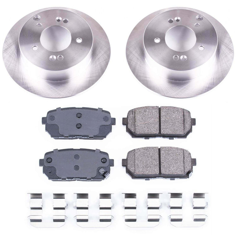 Power Stop KOE5853 Autospecialty 1-Click Daily Driver Rear Brake Kit for 2007-2010 Kia Rondo product image