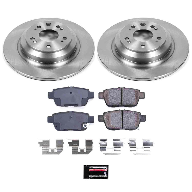 Power Stop KOE5854 Autospecialty - 1-Click Daily Driver Brake Kits (Rear) for 2009-2014 Acura Tl product image