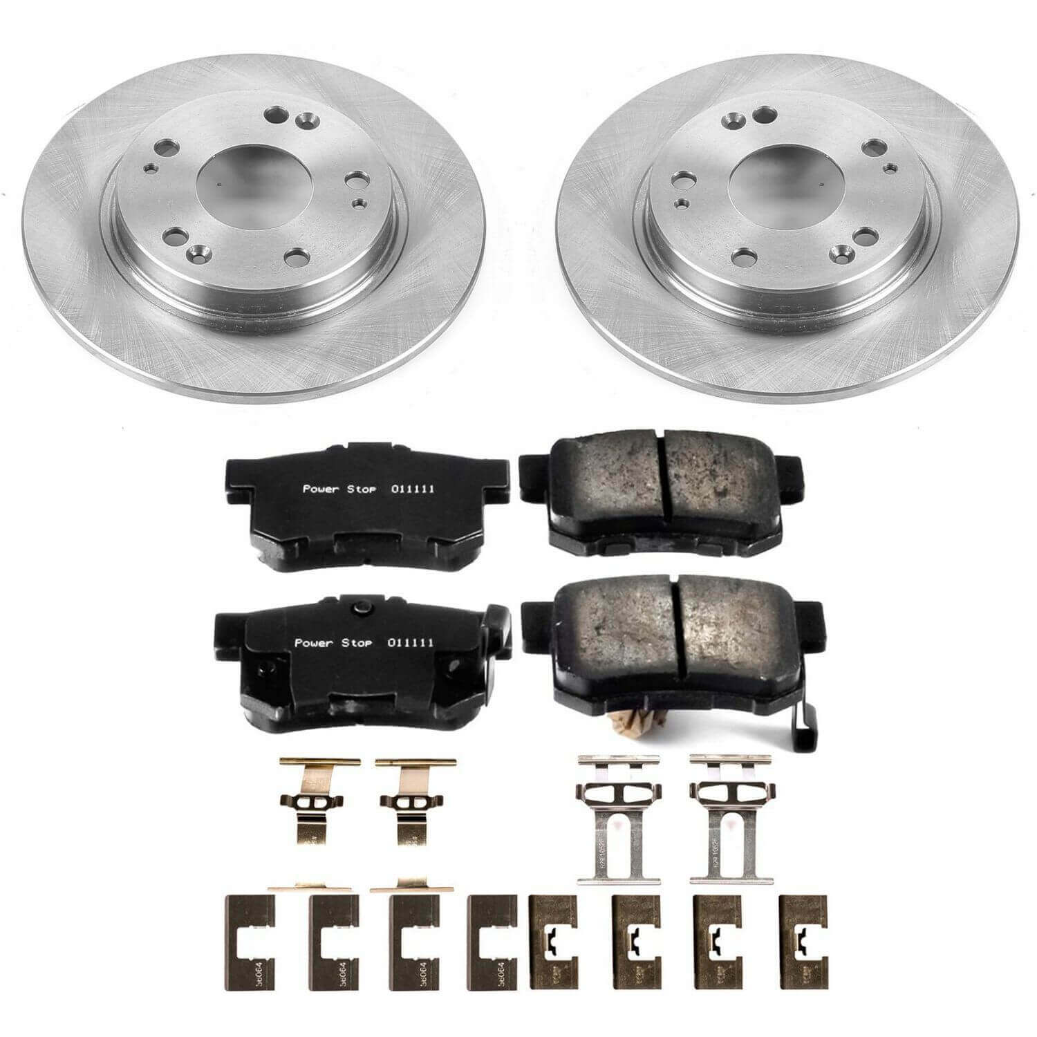 Power Stop KOE5860 Autospecialty 1-Click Daily Driver Rear Brake Kit for 2011-2015 Honda Cr-Z product image
