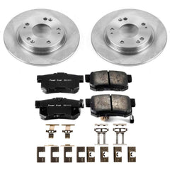 Power Stop KOE5860 Autospecialty 1-Click Daily Driver Rear Brake Kit for 2011-2015 Honda Cr-Z product image