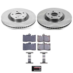 Power Stop KOE5868 Autospecialty - 1-Click Daily Driver Brake Kits (Front) for 2009-2011 Lexus GS350 product image