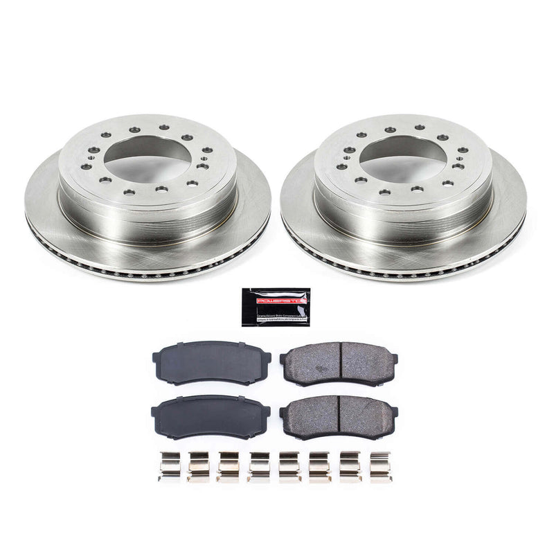 Power Stop KOE5875 Autospecialty - 1-Click Daily Driver Brake Kits (Rear) for 2010-2024 Lexus GX460 product image