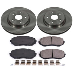 Power Stop KOE5886 Autospecialty 1-Click Daily Driver Front Brake Kit for 2006-2013 Suzuki Grand Vitara product image