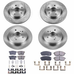 Power Stop KOE5888 Autospecialty 1-Click Daily Driver Front And Rear Brake Kit for 2007-2013 Suzuki SX4 product image