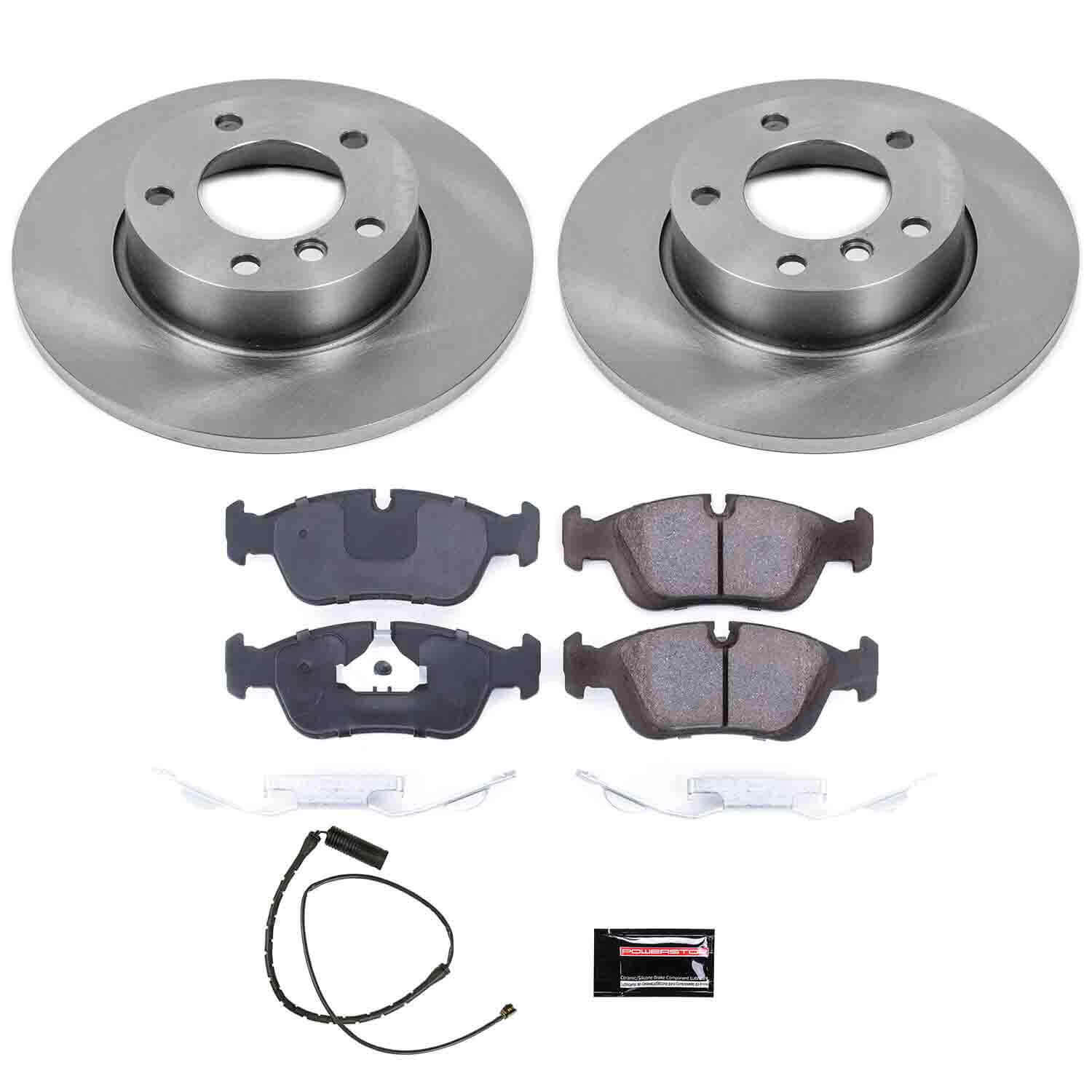 Power Stop KOE590 Autospecialty - 1-Click Daily Driver Brake Kits (Front) for 1995-1999 BMW 318TI product image