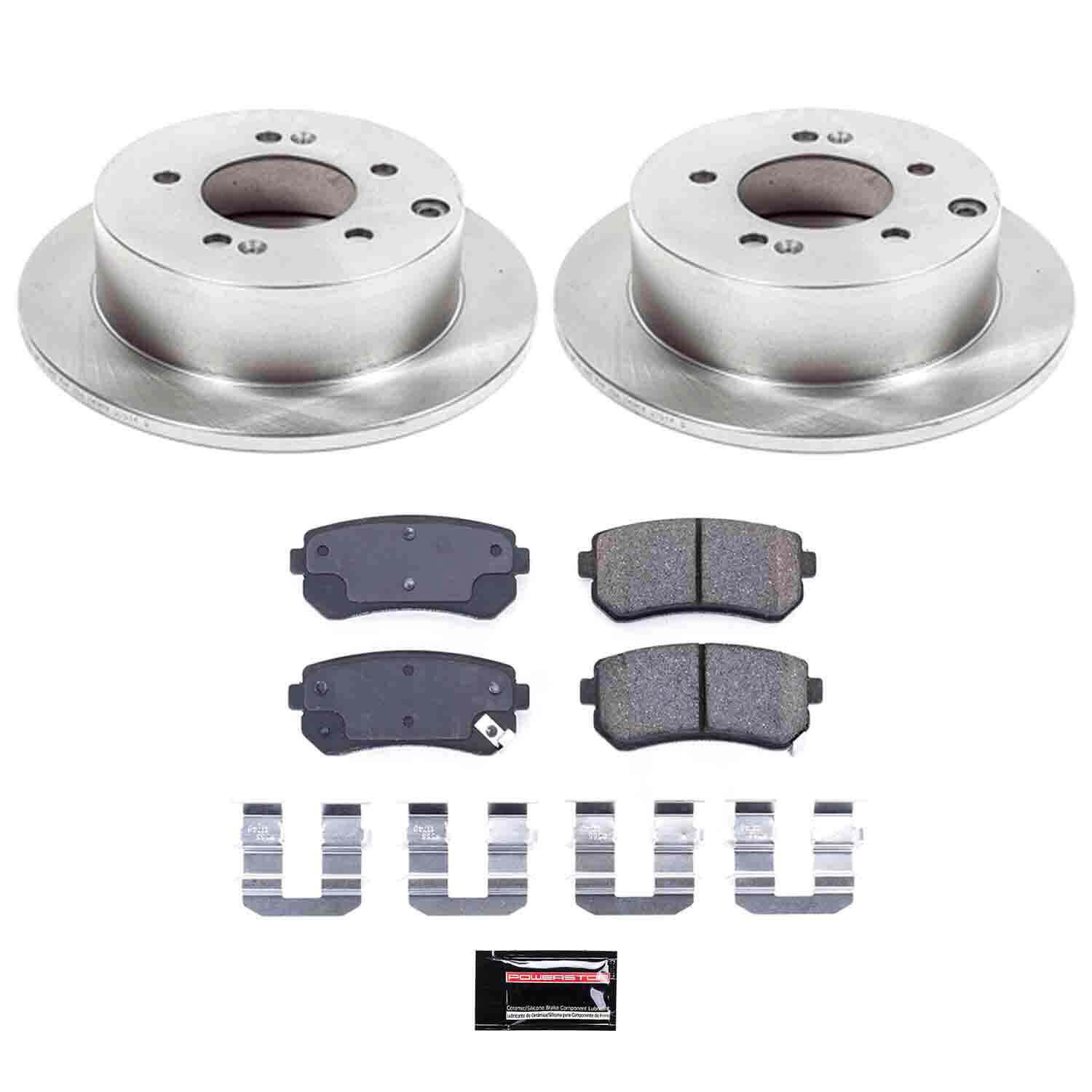 Power Stop KOE5915 Autospecialty - 1-Click Daily Driver Brake Kits (Rear) for 2010-2013 Kia Forte product image