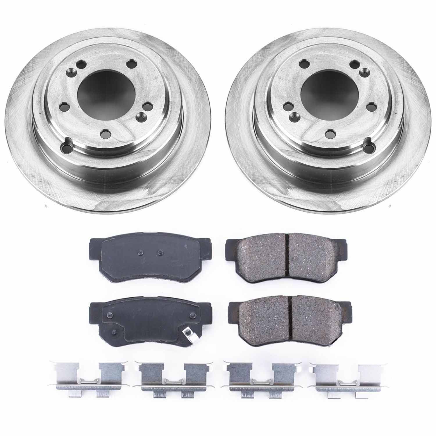 Power Stop KOE5917 Autospecialty 1-Click Daily Driver Rear Brake Kit for 2004-2006 Kia Amanti product image