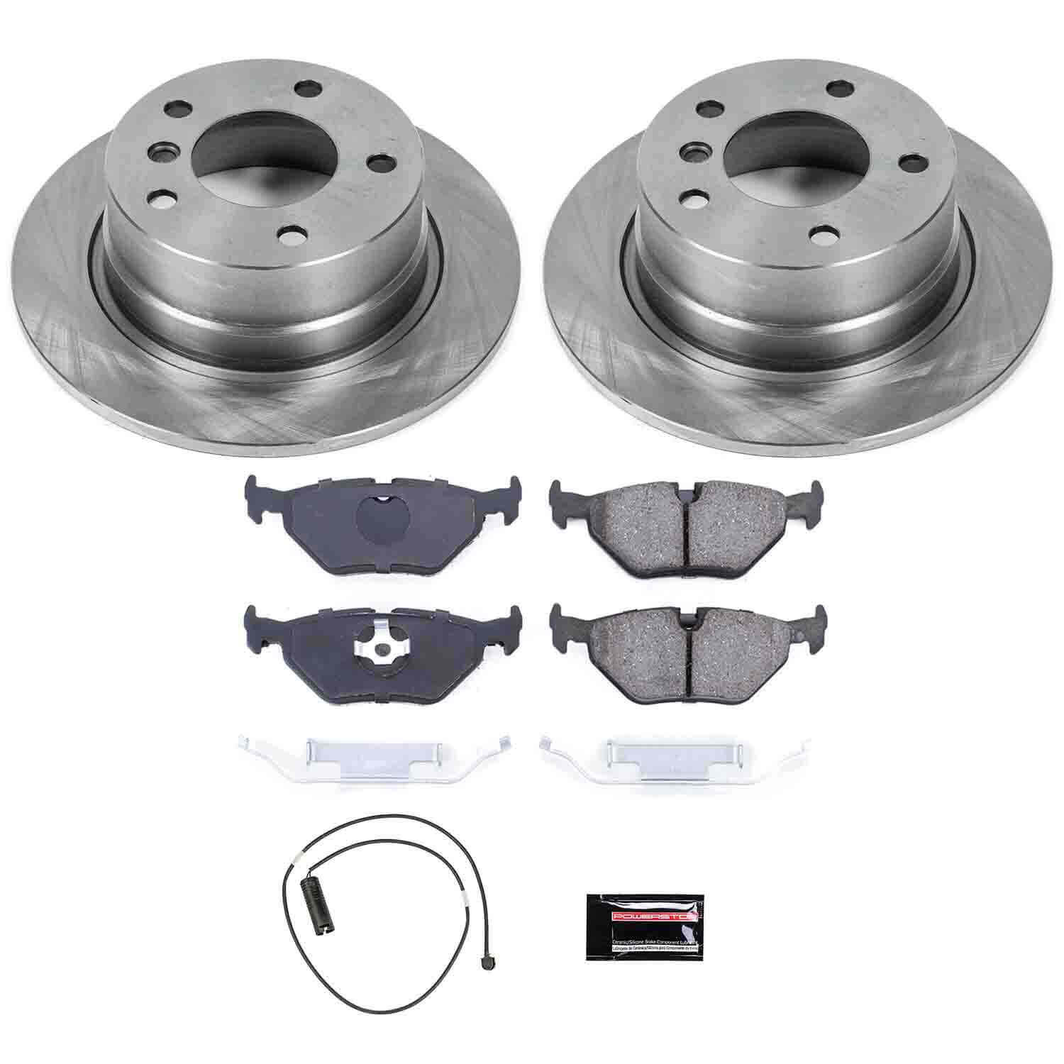 Power Stop KOE593 Autospecialty - 1-Click Daily Driver Brake Kits (Rear) for 1995-1999 BMW 318TI product image