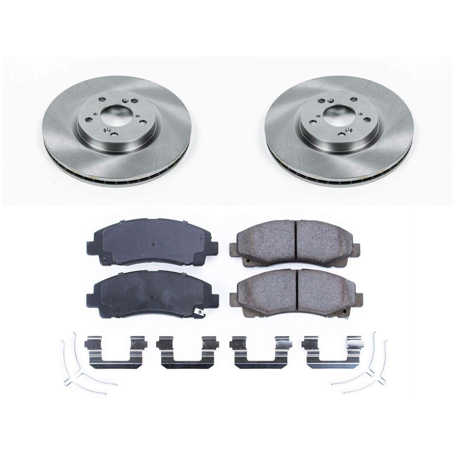 Power Stop KOE5939 Autospecialty - 1-Click Daily Driver Brake Kits (Front) for 2012-2014 Honda Ridgeline product image