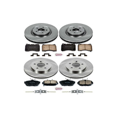 Power Stop KOE5942 Autospecialty - 1-Click Daily Driver Brake Kits (Front And Rear) for 2012 Ford Mustang product image