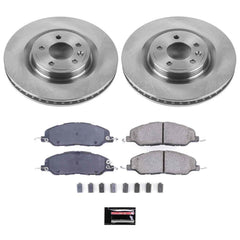 Power Stop KOE5944 Autospecialty - 1-Click Daily Driver Brake Kits (Front) for 2011-2014 Ford Mustang product image