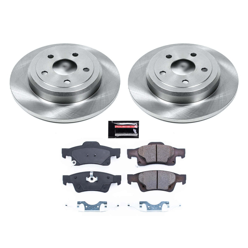 Power Stop KOE5950 Autospecialty - 1-Click Daily Driver Brake Kits (Rear) for 2011-2020 Dodge Durango product image