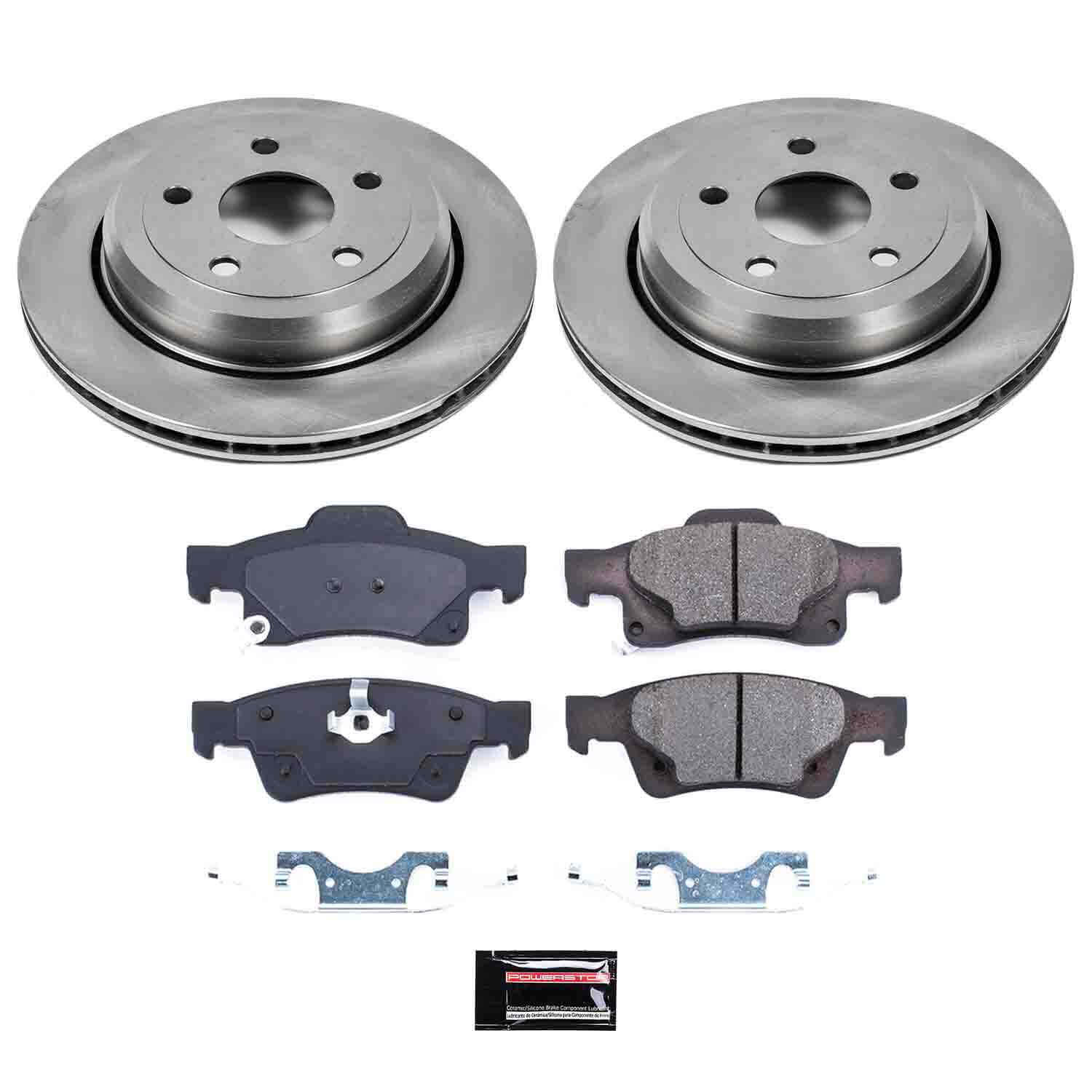 Power Stop KOE5953 Autospecialty - 1-Click Daily Driver Brake Kits (Rear) for 2011-2024 Dodge Durango product image