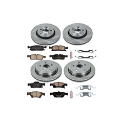 Power Stop KOE5955 Autospecialty - 1-Click Daily Driver Brake Kits (Front And Rear) for 2011-2020 Dodge Durango product image