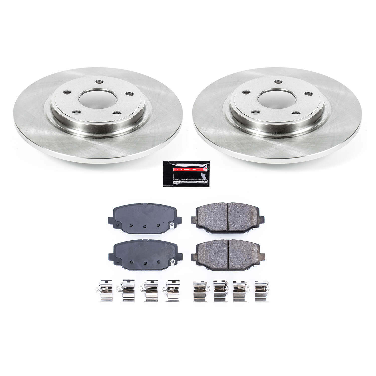 Power Stop KOE5961 Autospecialty - 1-Click Daily Driver Brake Kits (Rear) for 2012-2020 Chrysler Town & Country product image