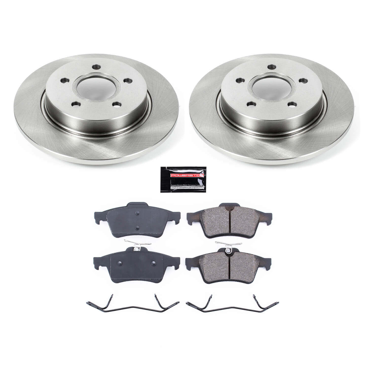Power Stop KOE5975 Autospecialty - 1-Click Daily Driver Brake Kits (Rear) for 2012-2018 Ford Focus product image