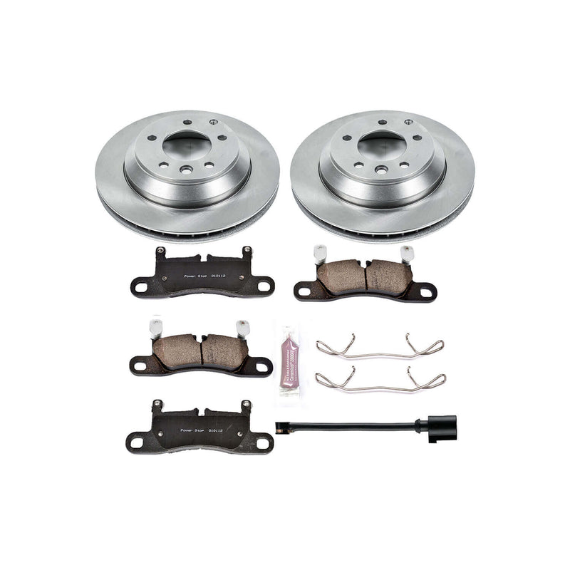 Power Stop KOE5979 Autospecialty - 1-Click Daily Driver Brake Kits (Rear) for 2011-2018 Porsche Cayenne product image
