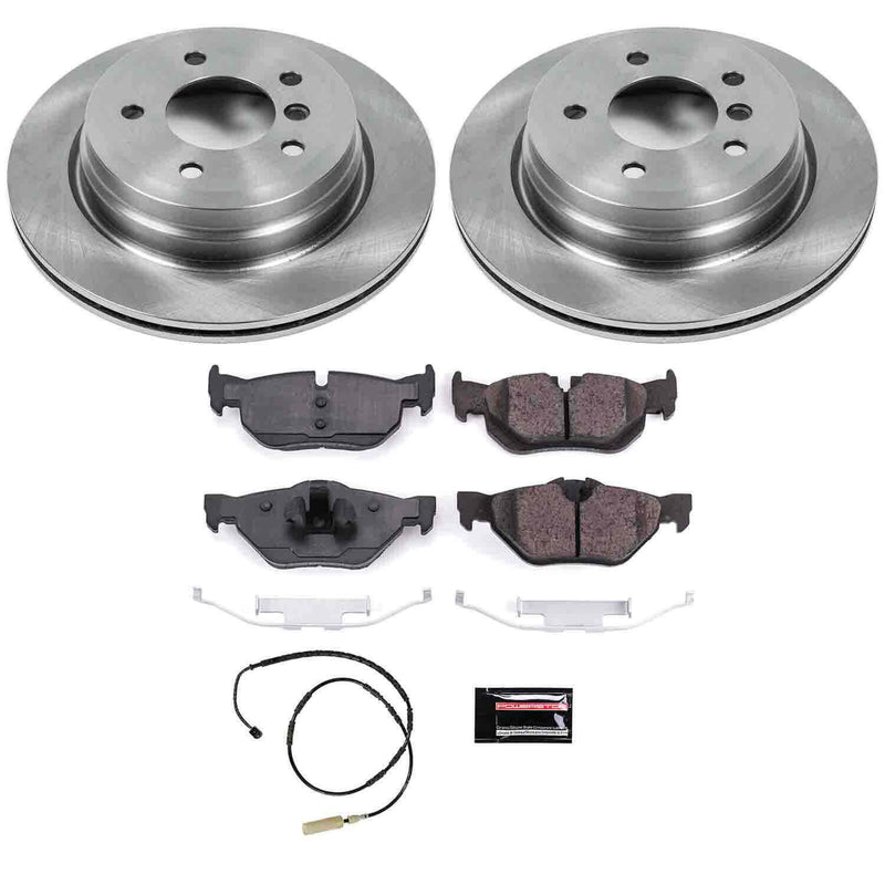 Power Stop KOE5980 Autospecialty - 1-Click Daily Driver Brake Kits (Rear) for 2011-2013 BMW 328I product image