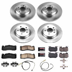 Power Stop KOE6005 Autospecialty 1-Click Daily Driver Front And Rear Brake Kit for 2011-2013 BMW 135I product image