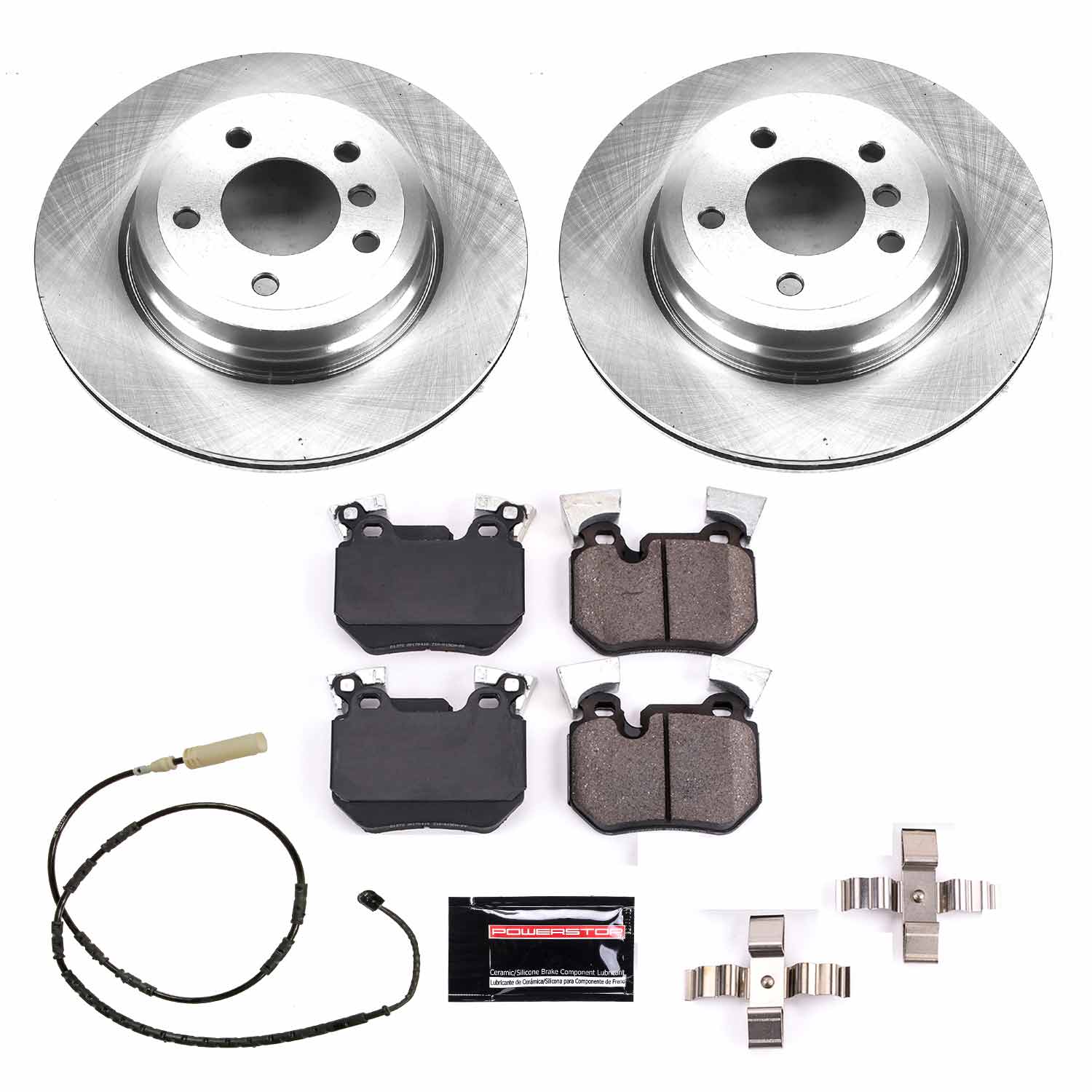 Power Stop KOE6007 Autospecialty 1-Click Daily Driver Rear Brake Kit for 2011-2013 BMW 135I product image