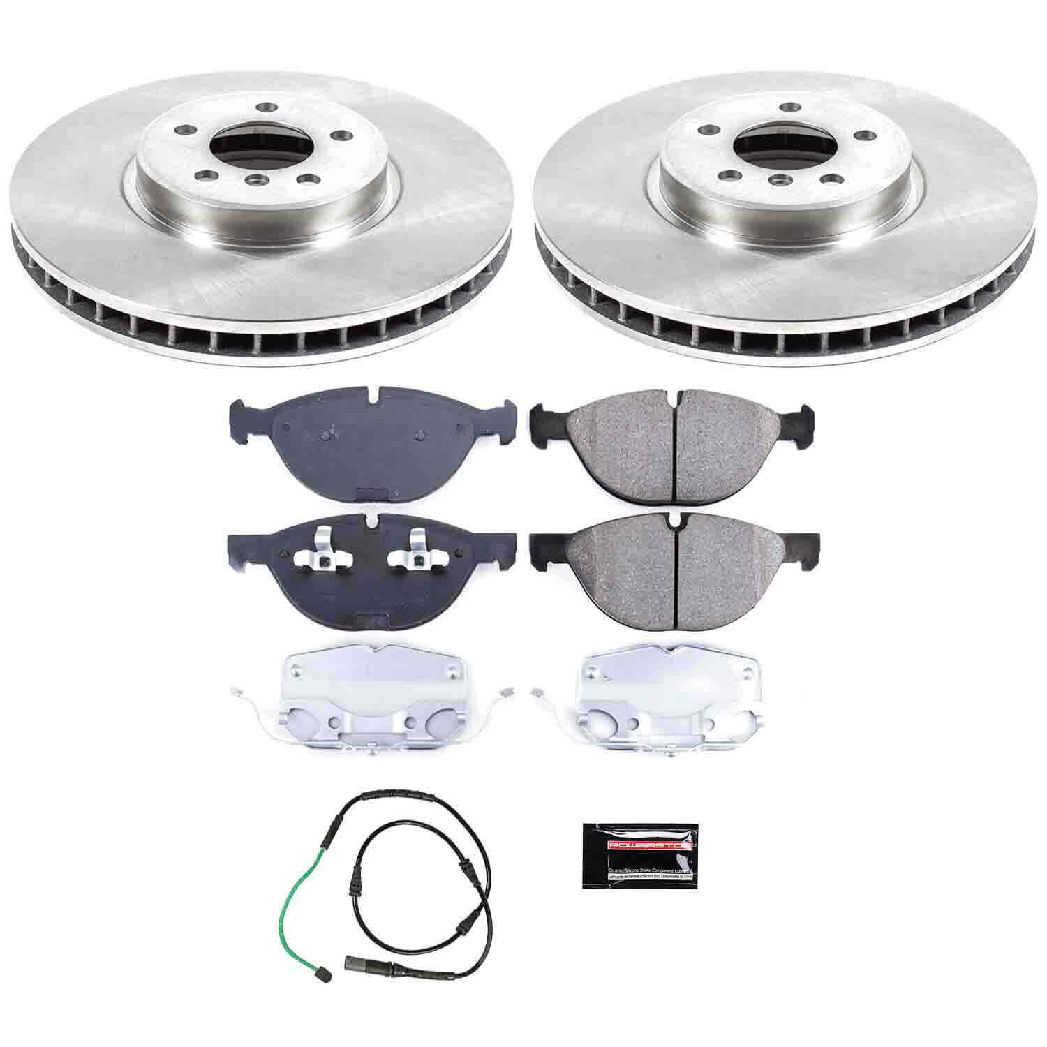 Power Stop KOE6009 Autospecialty - 1-Click Daily Driver Brake Kits (Front) for 2011-2019 BMW X5 product image
