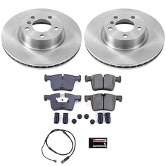 Power Stop KOE6038 Autospecialty 1-Click Daily Driver Plain Rotor Front Brake Kit for 2011-2018 BMW X3 product image