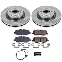 Power Stop KOE6047 Autospecialty - 1-Click Daily Driver Brake Kits (Front) for 2006-2009 Land Rover Range Rover Sport product image