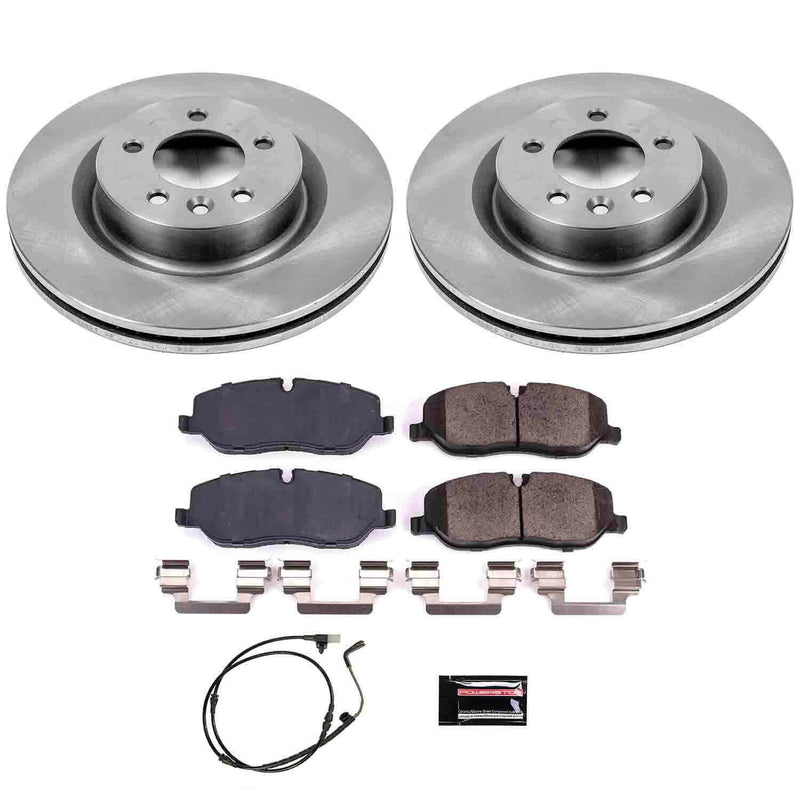 Power Stop KOE6047 Autospecialty - 1-Click Daily Driver Brake Kits (Front) for 2006-2009 Land Rover Range Rover Sport product image