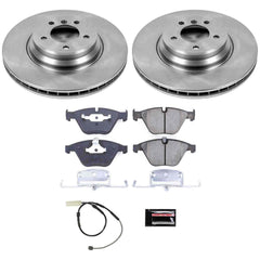 Power Stop KOE6055 Autospecialty - 1-Click Daily Driver Brake Kits (Front) for 2011-2013 BMW 335D product image