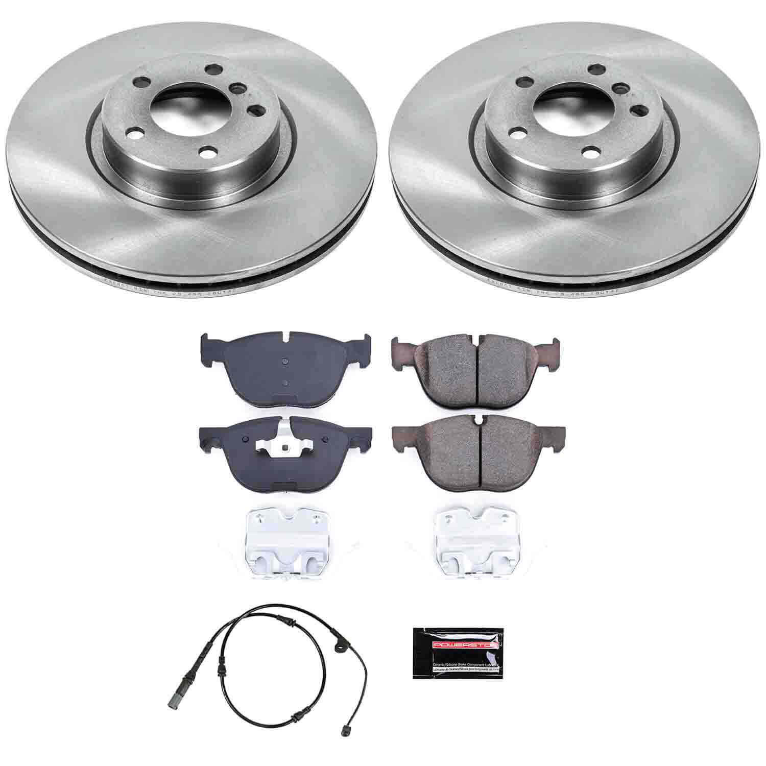Power Stop KOE6061 Autospecialty - 1-Click Daily Driver Brake Kits (Front) for 2011-2018 BMW X5 product image