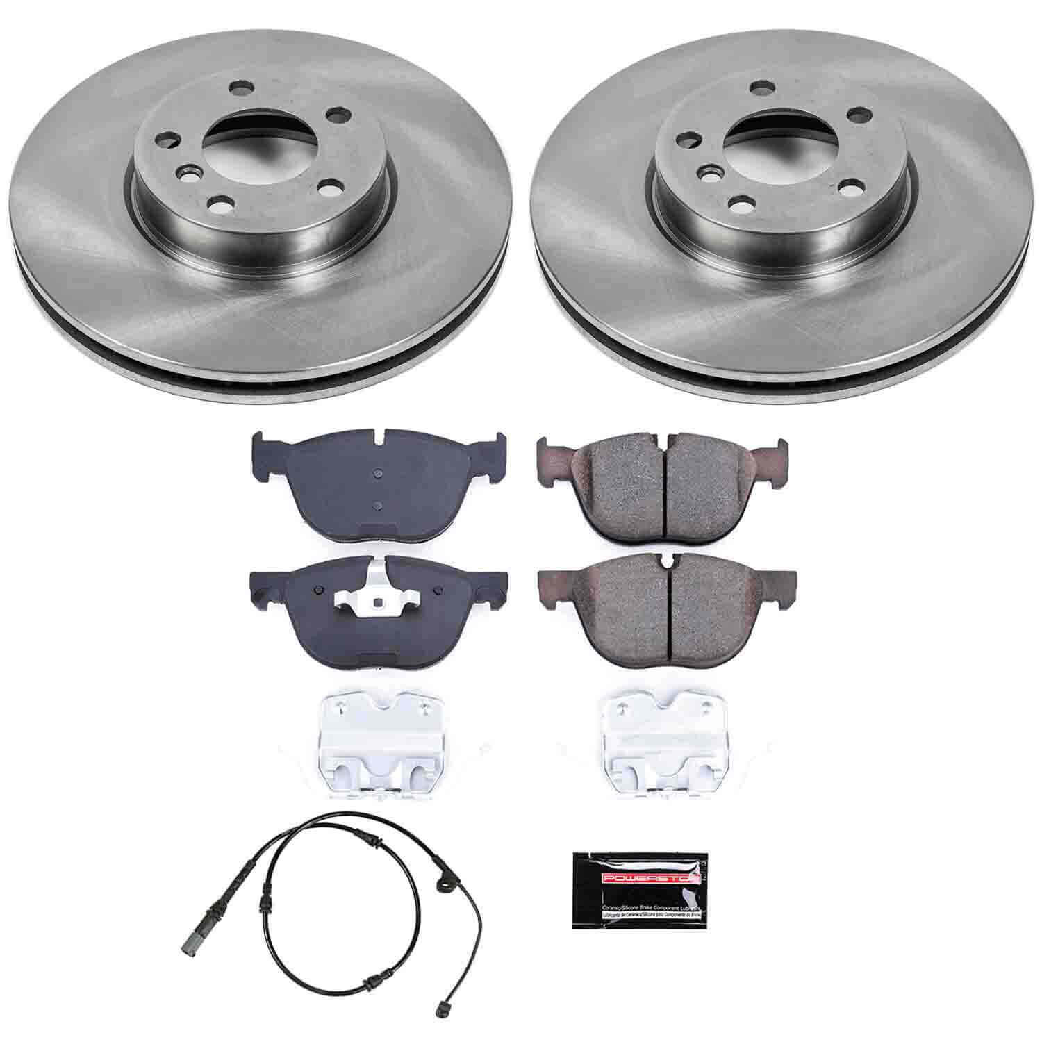 Power Stop KOE6064 Autospecialty - 1-Click Daily Driver Brake Kits (Front) for 2011-2019 BMW X5 product image