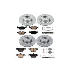 Power Stop KOE6072 Autospecialty - 1-Click Daily Driver Brake Kits (Front And Rear) for 2011-2013 BMW 328I product image