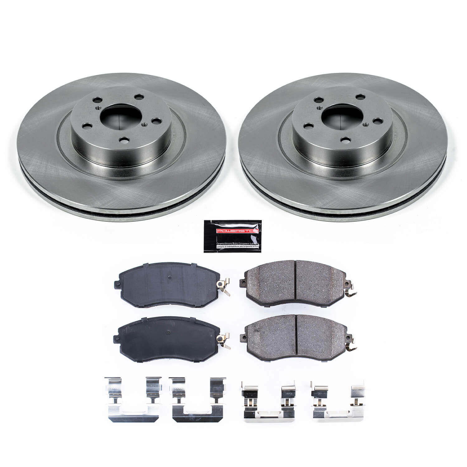 Power Stop KOE6082 Autospecialty - 1-Click Daily Driver Brake Kits (Front) for 2011-2024 Scion Fr-S product image