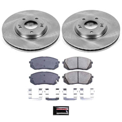 Power Stop KOE6087 Autospecialty - 1-Click Daily Driver Brake Kits (Front) for 2010-2016 Hyundai Tucson product image