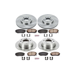 Power Stop KOE6088 Autospecialty - 1-Click Daily Driver Brake Kits (Front And Rear) for 2012-2016 Hyundai Tucson product image