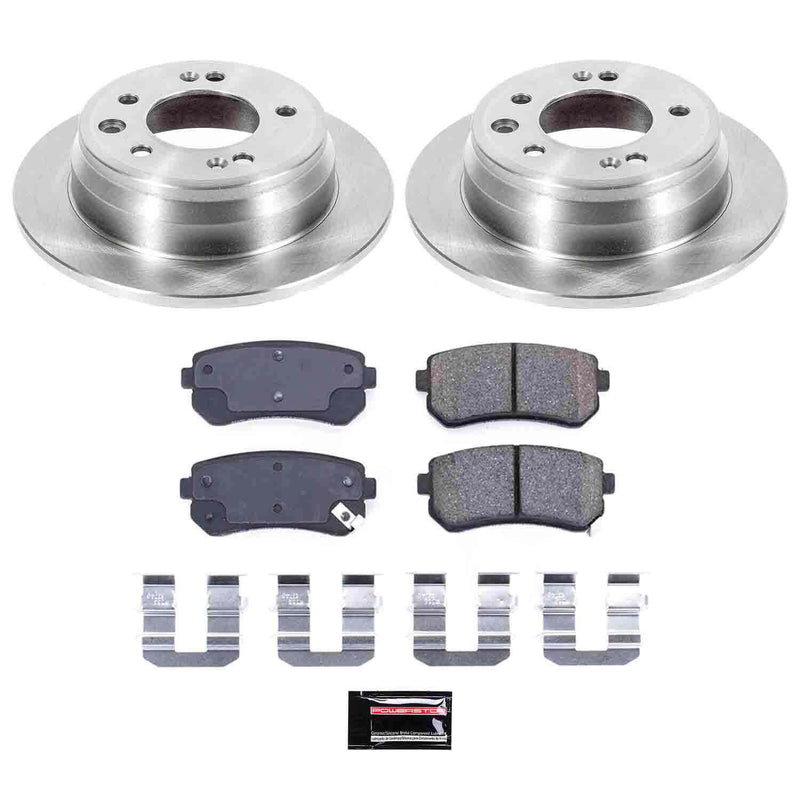 Power Stop KOE6093 Autospecialty - 1-Click Daily Driver Brake Kits (Rear) for 2009-2016 Hyundai Elantra product image