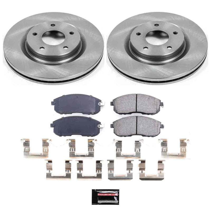 Power Stop KOE6094 Autospecialty - 1-Click Daily Driver Brake Kits (Front) for 2017-2018 Nissan Sentra product image