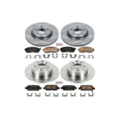 Power Stop KOE6095 Autospecialty - 1-Click Daily Driver Brake Kits (Front And Rear) for 2017-2018 Nissan Sentra product image